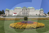 Upper Belvedere Palace, UNESCO World Heritage Site, Vienna, Austria