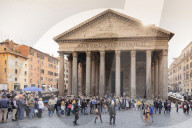 Pantheon, UNESCO World Heritage Site, Rome, Lazio, Italy