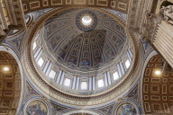 St Peter's Basilica (Basilica di San Pietro), UNESCO World Heritage Site, Vatican City, Rome, Italy