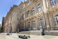 Teatro Colon, historic theatre, Plaza Lavalle, Congreso and Tribunales, Buenos Aires, Argentina, South America