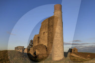Cornish Engine House, Magpie Mine, historic lead mine, National Monument, Peak District National Park, Derbyshire, England