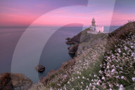 Sunset on Baily Lighthouse, Howth, County Dublin, Ireland