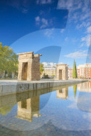 Egyptian Temple of Debod, (Templo de Debod), Parque del Oeste, Madrid, Spain