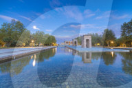 Egyptian Temple of Debod, (Templo de Debod), Parque del Oeste, Madrid, Spain