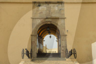 Entrance to the Fortaleza de SÃ£o Miguel or Saint Michael Fortress now the Museum of the Armed Forces , Luanda, Angola