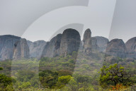 Black Rocks at Pungo Andongo, Malanje province, Angola