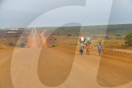 Local women carrying water, Malanje province, Angola