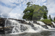Lobe waterfalls, Kribi, Cameroon