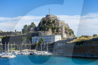 Old Fortress of Corfu town, Corfu, Ioanian islands, Greece