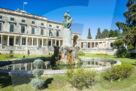 Saint George Palace, old town of Corfu, Ioanina islands, Greece