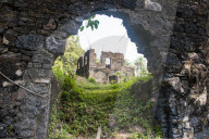 Old ruins on the former sklave colony Bunce island, Sierra Leone