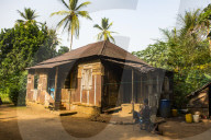 Old creole house, Banana islands, Sierra Leone