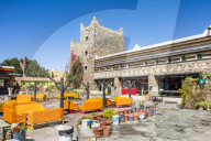 Traditional buildings in the Hamsan traditional village, Abha, Saudi Arabia