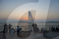 The largest fountain in the world, Corniche, Jeddah, Saudi Arabia