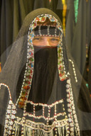 Woman with traditional Hijab, Tabuk, Saudi Arabia