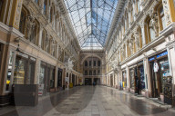 Beautiful historic shopping passage, Odessa, Black sea, Ukraine