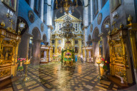 Interior of the Transfiguration Cathedral, Chernihiv, Ukraine