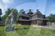 Wooden church in Chortkiv, Western Ukraine