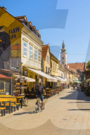 TkalÄiÄ‡eva Street, Zagreb, Croatia, Europe