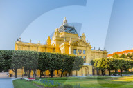 Art Pavilion, Zagreb, Croatia, Europe