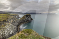 Arnarstapi, Snaefellsnes Peninuslar, Iceland, Rock formations
