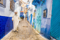 Blue City Chefchaouen in Morocco