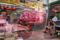 Butchers shop, Hong Kong