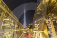 Burj Khalifa Light Show, Dubai Mall and Burj Khalifa Lake, Dubai, United Arab Emirates