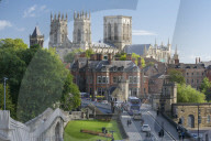 York Minster Lendal Bridge and York's Bar Walls