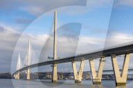 Queensferry crossing, River Forth, Scotland, UK