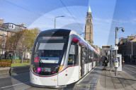 Edinburgh Tram, Scotland, UK, Europe