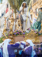 Antequera is known for traditional Semana Santa, or Holy Week, processions leading up to Easter. Antequera, Andalucia, Europe.