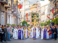 Antequera is known for traditional Semana Santa, or Holy Week, processions leading up to Easter. Antequera, Andalucia, Europe.