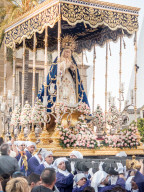 Antequera is known for traditional Semana Santa, or Holy Week, processions leading up to Easter. Antequera, Andalucia, Europe.
