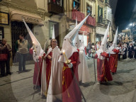 Antequera is known for traditional Semana Santa, or Holy Week, processions leading up to Easter. Antequera, Andalucia, Europe.