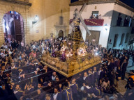 Antequera is known for traditional Semana Santa, or Holy Week, processions leading up to Easter. Antequera, Andalucia, Europe.