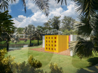 Inhotim Institute is a museum and contemporary art museum as well as a botanic garden located in Minas Gerais, Brazil