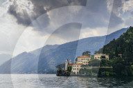 Beautiful Italian villa on waterfront of Lake Como, Italy