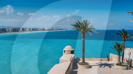 View from castle, Peniscola, Castellon, Spain