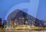 Market Hall at twilight, Rotterdam, South Holland, The Netherlands