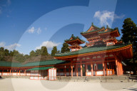 The Heian JingÅ« Shrine of SakyÅ-ku, Kyoto, Japan