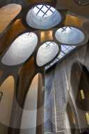 Interior of the Silo Hotel, Cape Town, South Africa.