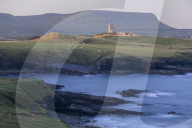 Mullaghmore Head and Classibawn Castle on the Wild Atlantic Way, County Sligo, Republic of Ireland
