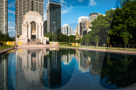 Anzac War Memorial at Hyde Park in Sydney, New South Wales, Australia.