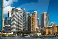 Sydney Circular Quay, the central hub for the city's ferry service. New South Wales, Australia.
