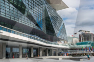 International Convention Centre at Darling Harbour, Sydney, New South Wales, Australia.