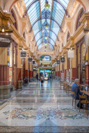 The Block arcade, corner collins street and elizabeth, Melbourne, Victoria, Australia.