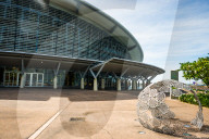 Darwin Convention Centre at the Waterfront precinct. Darwin, Northern Territory. Australia.