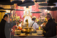 Man Mo Temple, Sheung Wan, Hong Kong Island, Hong Kong, China