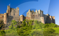 Bamburgh Castle, Northumberland, England, United Kingdom, Europe